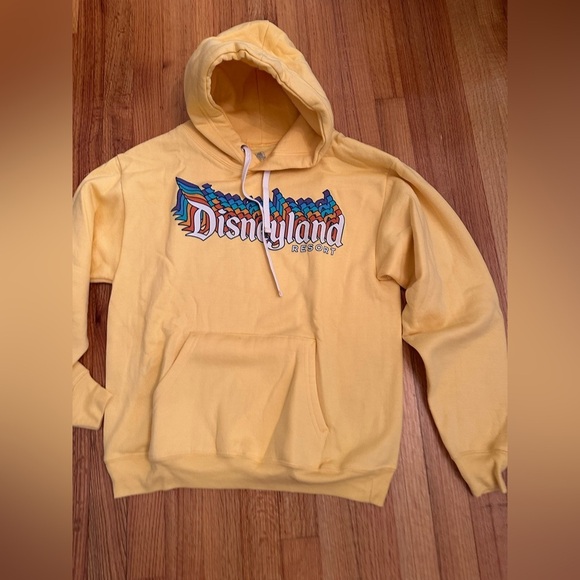 Disneyland Resort Disney Parks Retro Banner Hoodie Sweatshirt(A1) - Picture 2 of 12